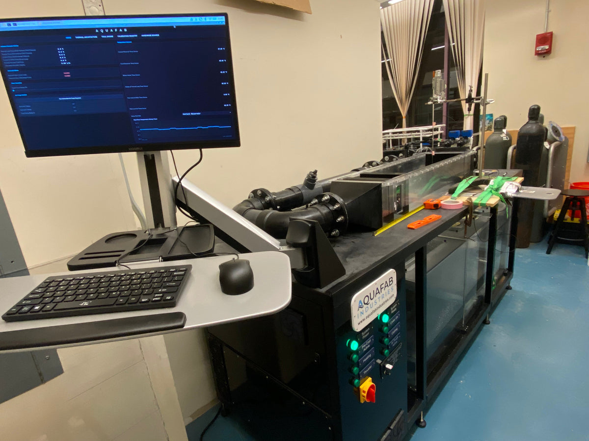 Aquafab intermittent respirometry system at College of the Holy Cross