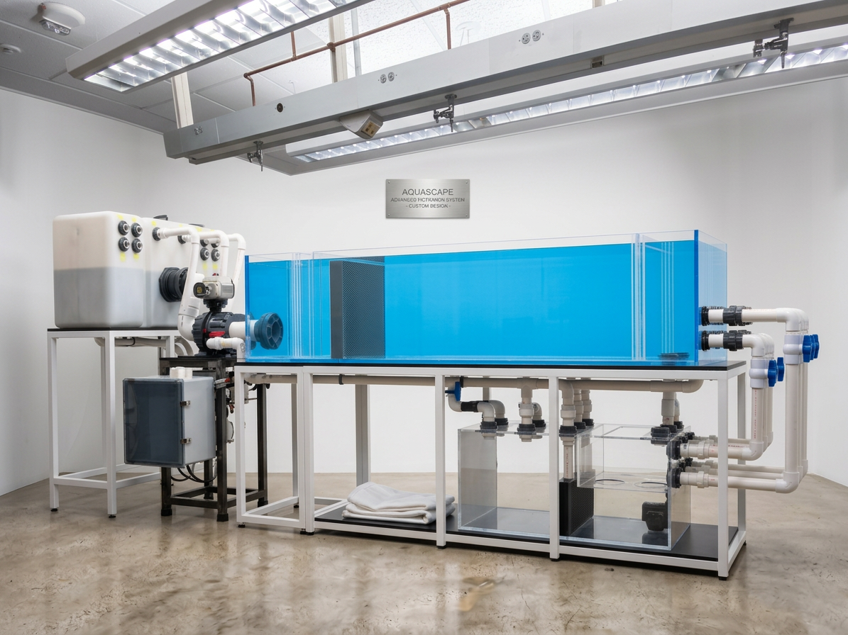 Aquafab recirculating flow chamber with honeycomb flow conditioning