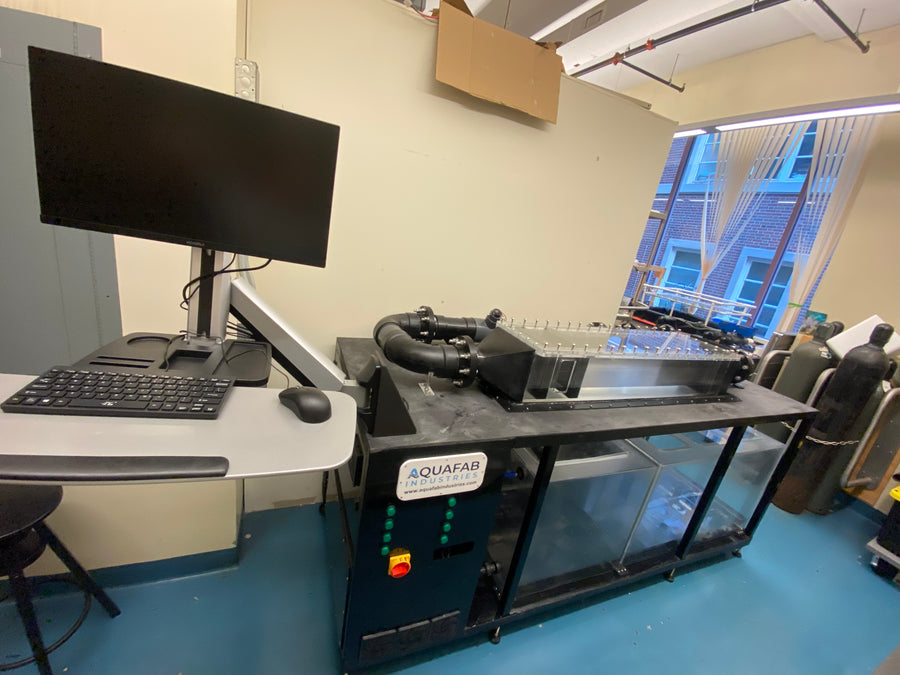 Installed Aquafab system ready for commissioning